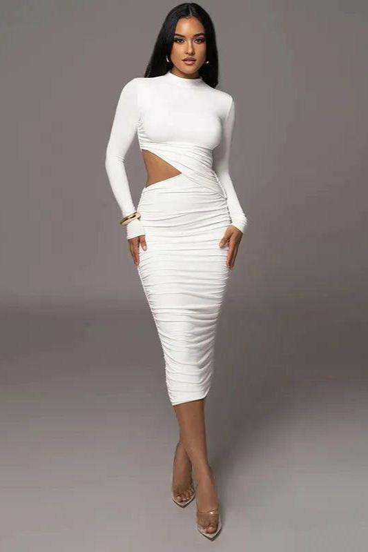 Slimline Bodycon Dress for Women - The Nichole Collection