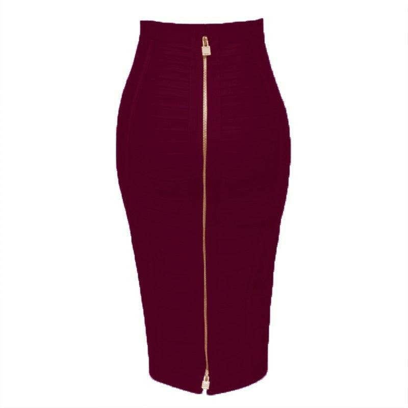 Women's Formfitting Pencil Skirt - The Nichole Collection