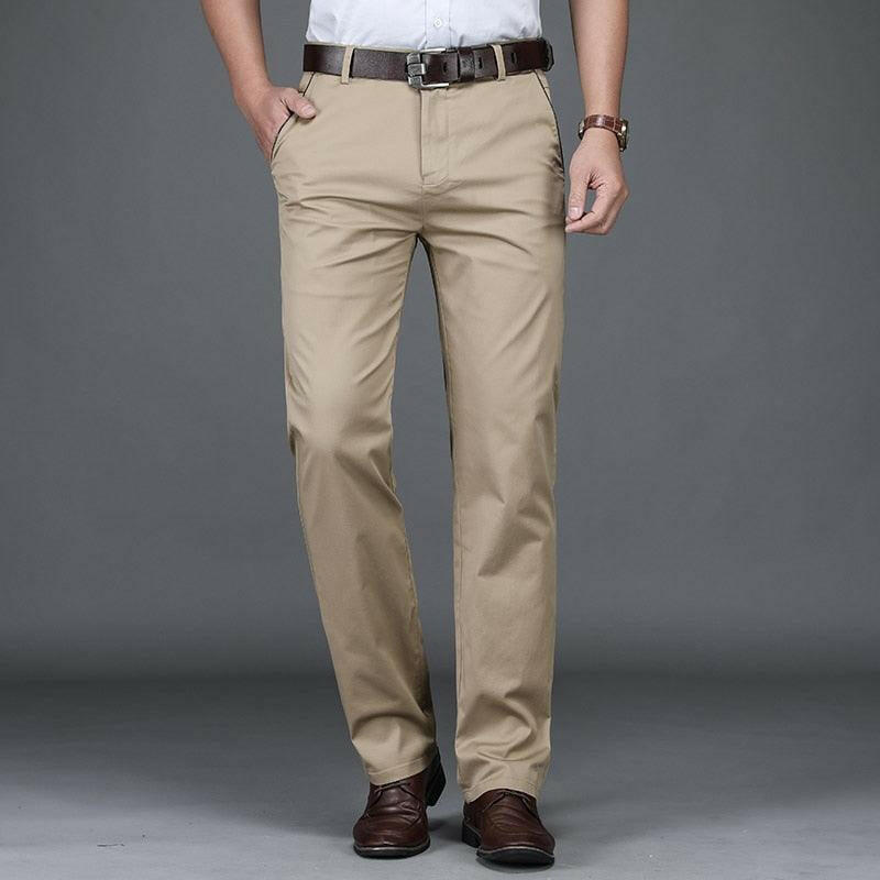 Business Cotton Casual Pants for Comfort and Style - The Nichole Collection