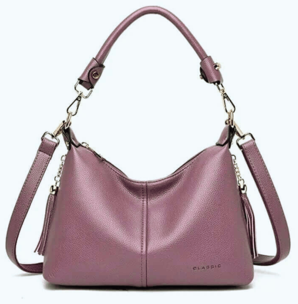 The Celeste Genuine Leather Crossbody Bag - Clearance - The Nichole Collection