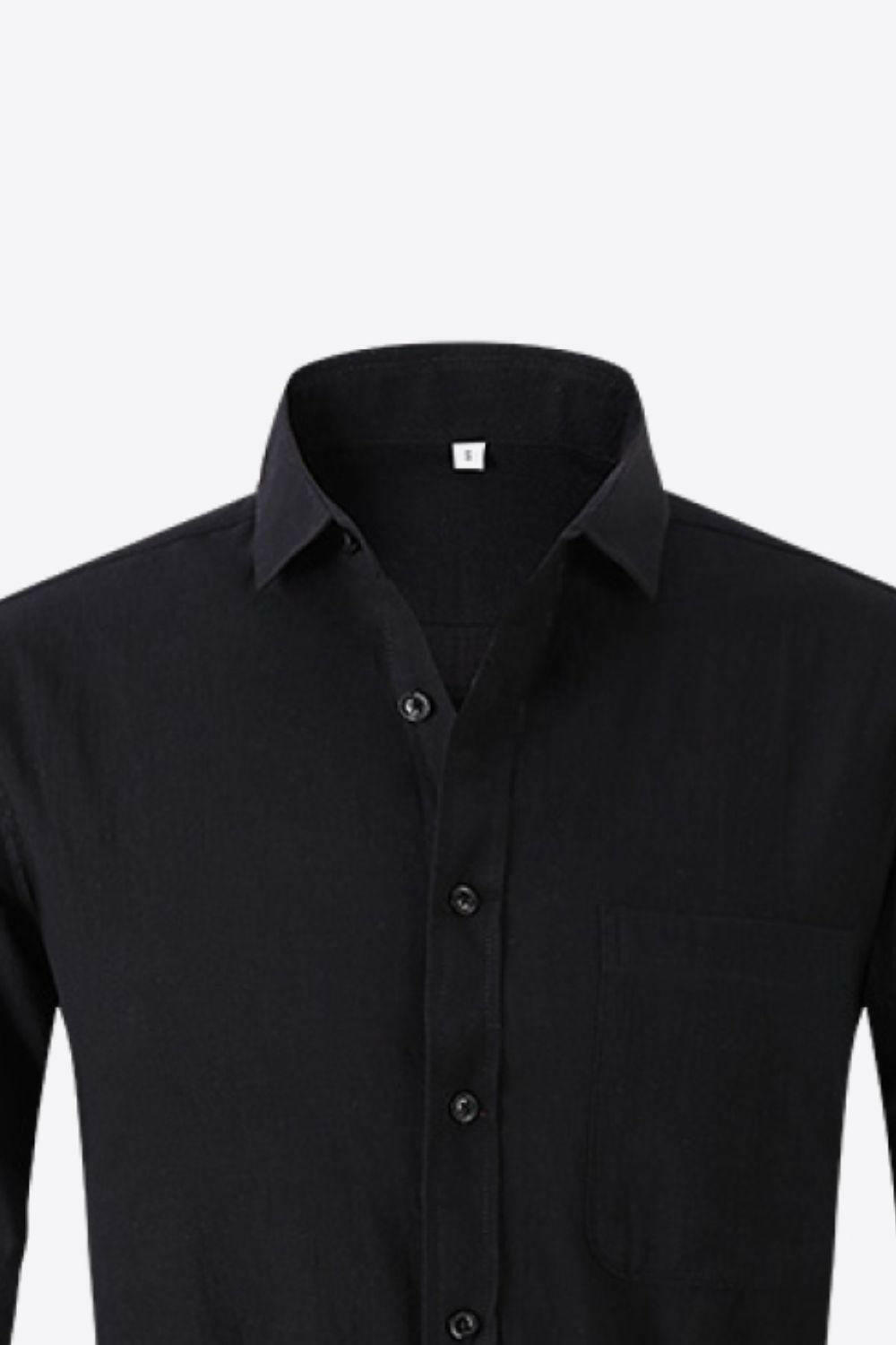 Classic Collared Long-Sleeve Shirt - The Nichole Collection