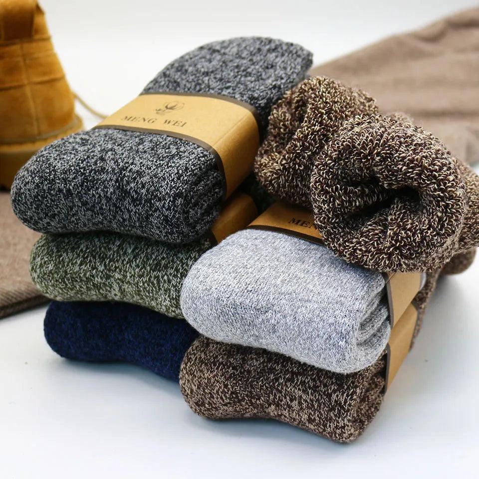 Men’s Merino Wool Socks - 3 Pack - The Nichole Collection