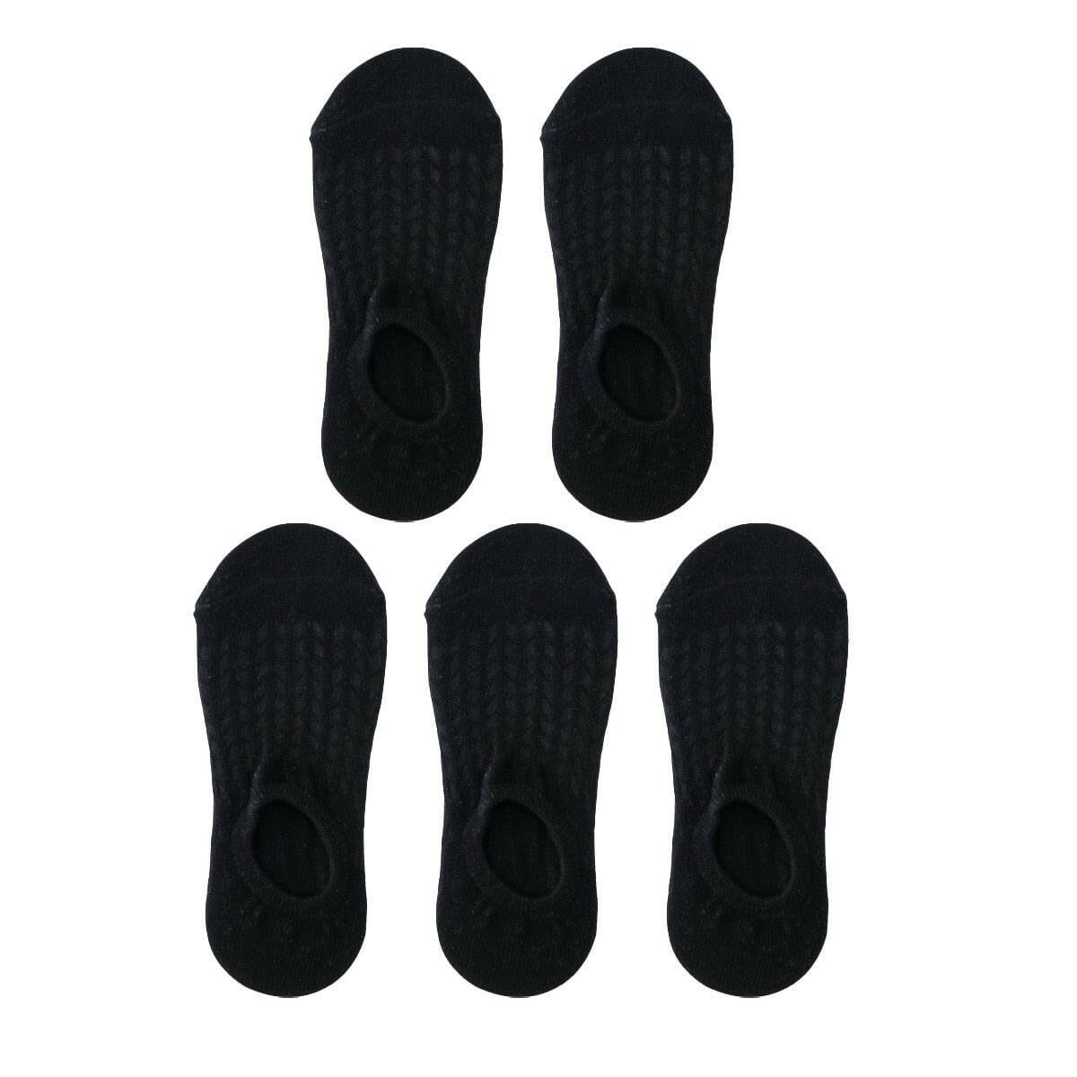 Women's Thin Mesh Boat Socks (5 pairs) - The Nichole Collection