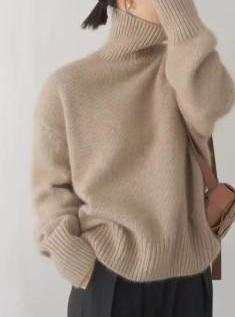 Women's Australian Merino Wool Turtleneck - The Nichole Collection