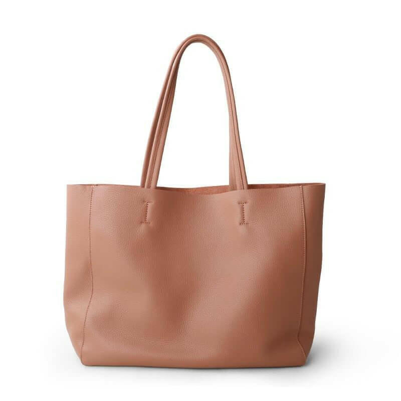 LILY Leather Tote – Sophisticated Tote for Work and Travel - The Nichole Collection