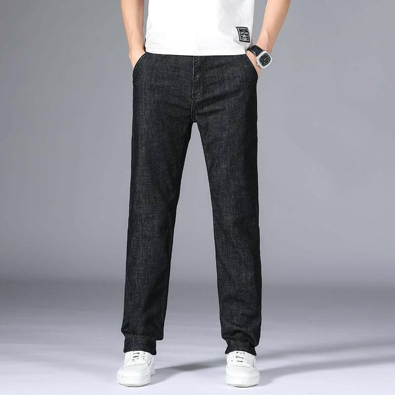 Men’s Classic Straight-Leg Denim Pants: Stylish and Comfortable - The Nichole Collection