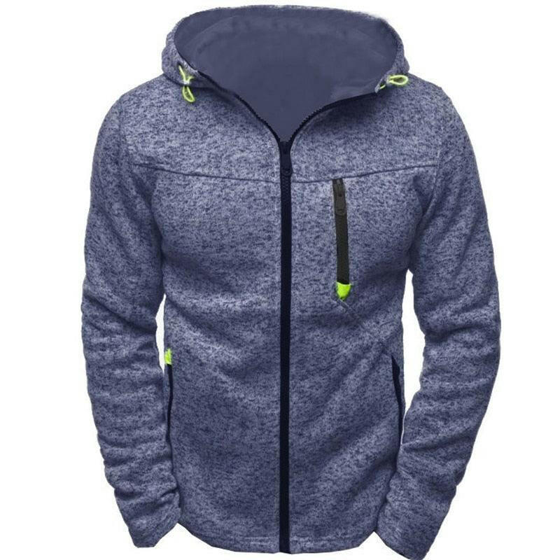 Men’s Full Zip Fitness Hoodie - The Nichole Collection