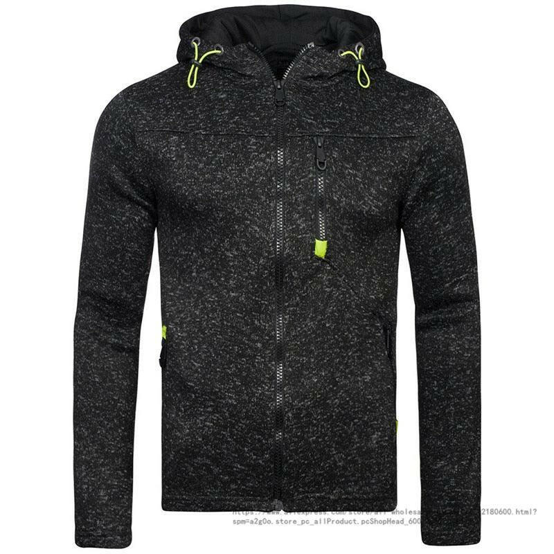 Men’s Full Zip Fitness Hoodie - The Nichole Collection