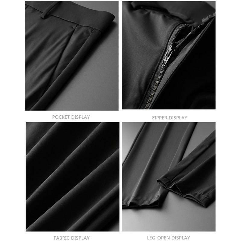 Men’s Lightweight Pant Style Full Length Nylon Spandex Type - The Nichole Collection