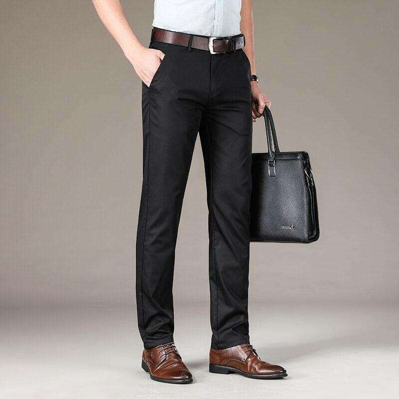 Men’s Lightweight Smart Casual Pant in lyocell blend fabric - The Nichole Collection