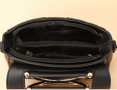 Sophisticated Vegan Leather Flap Bag - The Nichole Collection