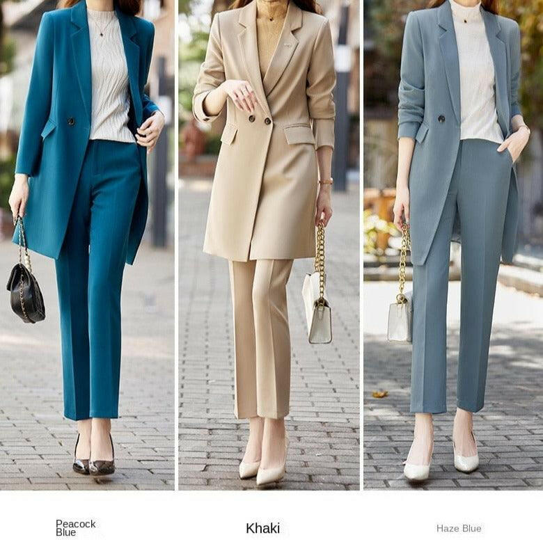 Sophisticated Women's Blazer Suit - The Nichole Collection