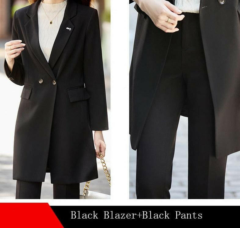 Sophisticated Women's Blazer Suit - The Nichole Collection