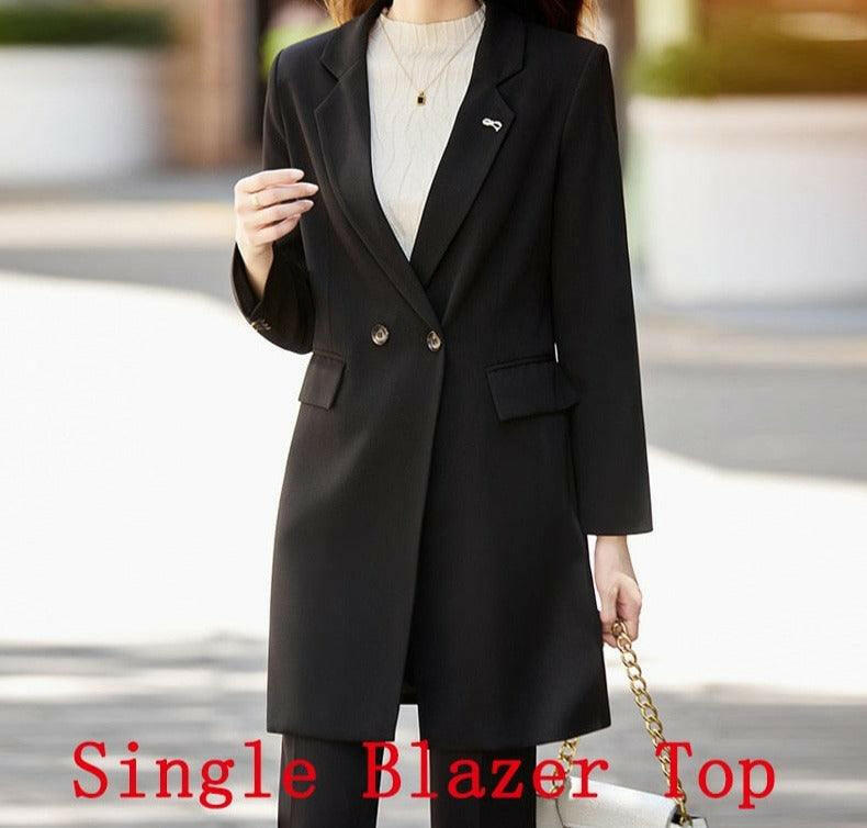 Sophisticated Women's Blazer Suit - The Nichole Collection