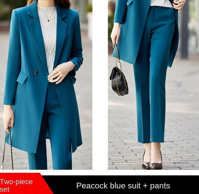 Sophisticated Women's Blazer Suit - The Nichole Collection