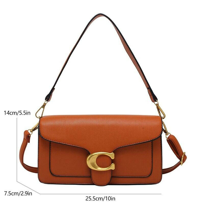 Stylish Small Square Crossbody Satchel - The Nichole Collection