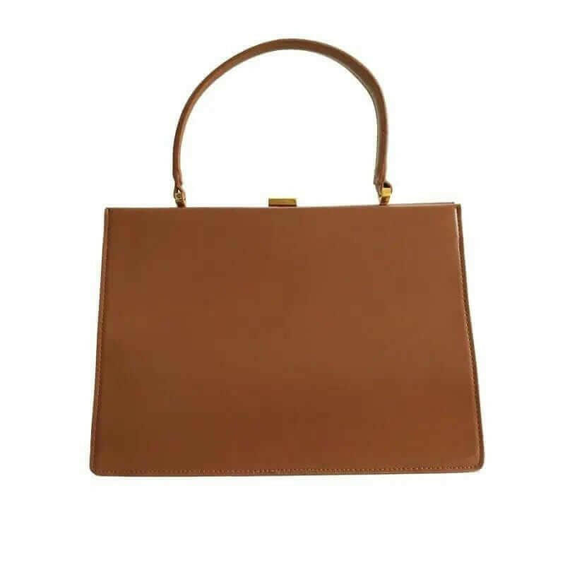 The ELLA - Classic Vegan Leather Shoulder Bag - The Nichole Collection