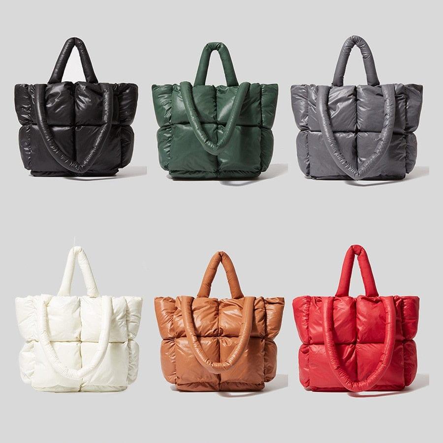 The Hailey Nylon Handbag with Polyester Lining - The Nichole Collection