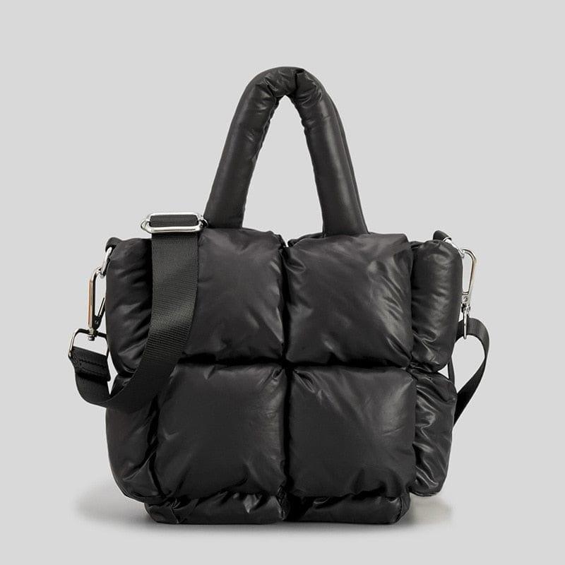 The Hailey Nylon Handbag with Polyester Lining - The Nichole Collection