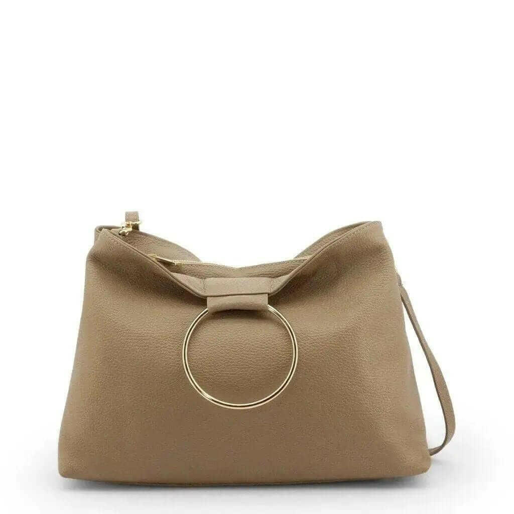 THE LAURA - Genuine Italian Leather Bag with Adjustable Shoulder Strap - The Nichole Collection