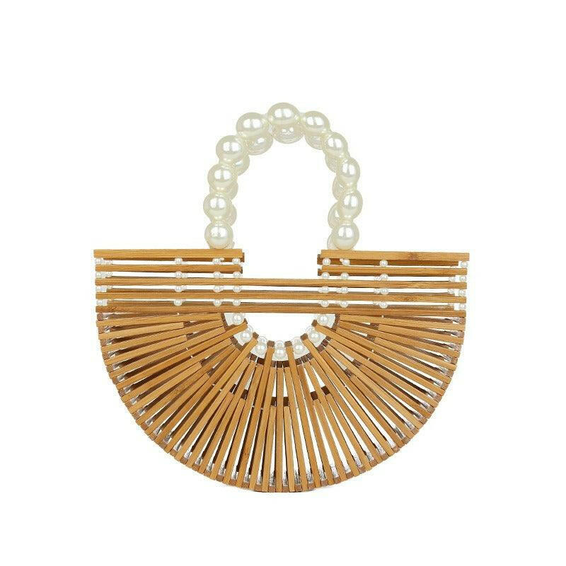 Trendsetting Bamboo Bag with Stylish Design - The Nichole Collection