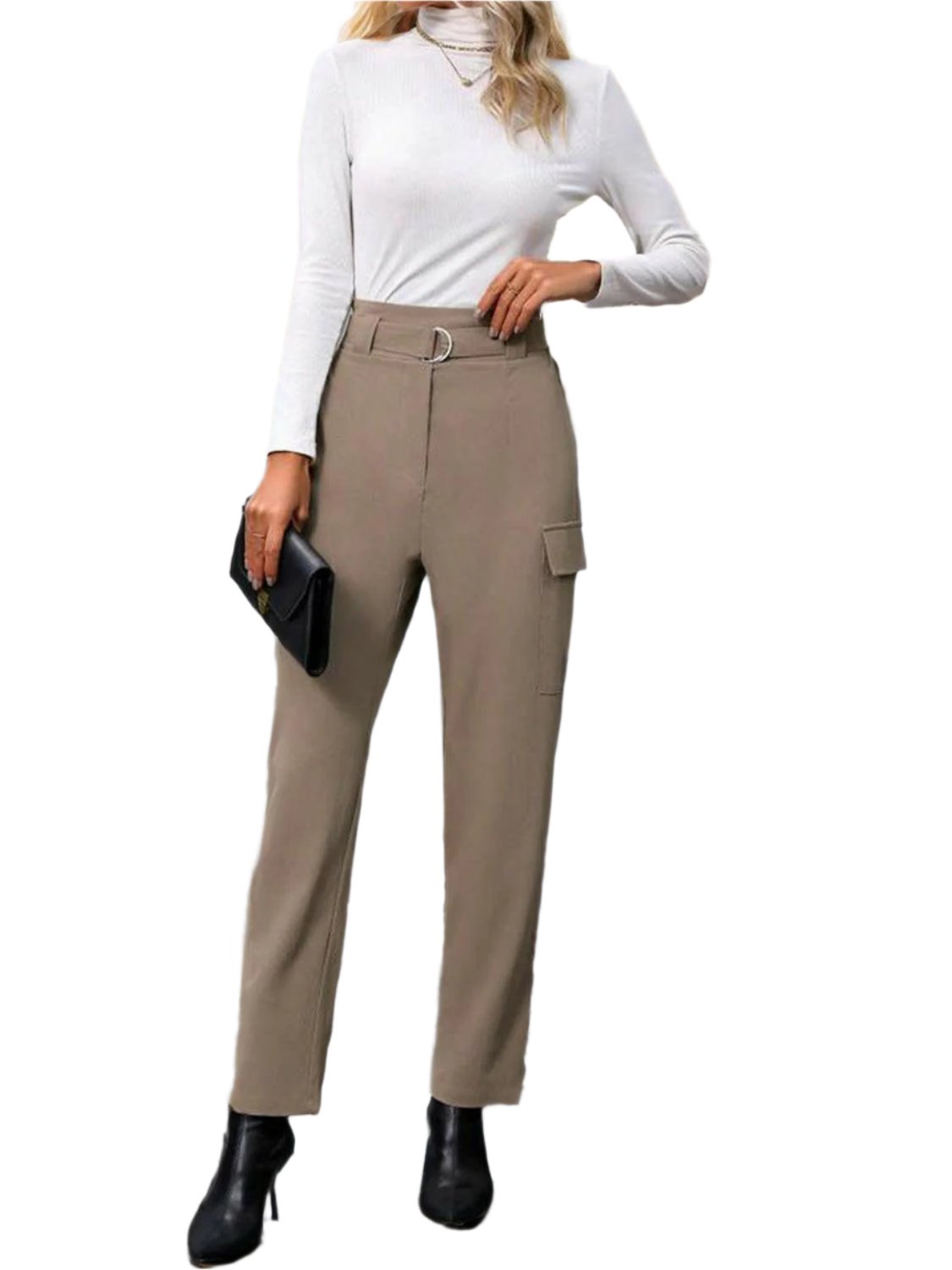 Women's Trending Now High Waist Pants - The Nichole Collection